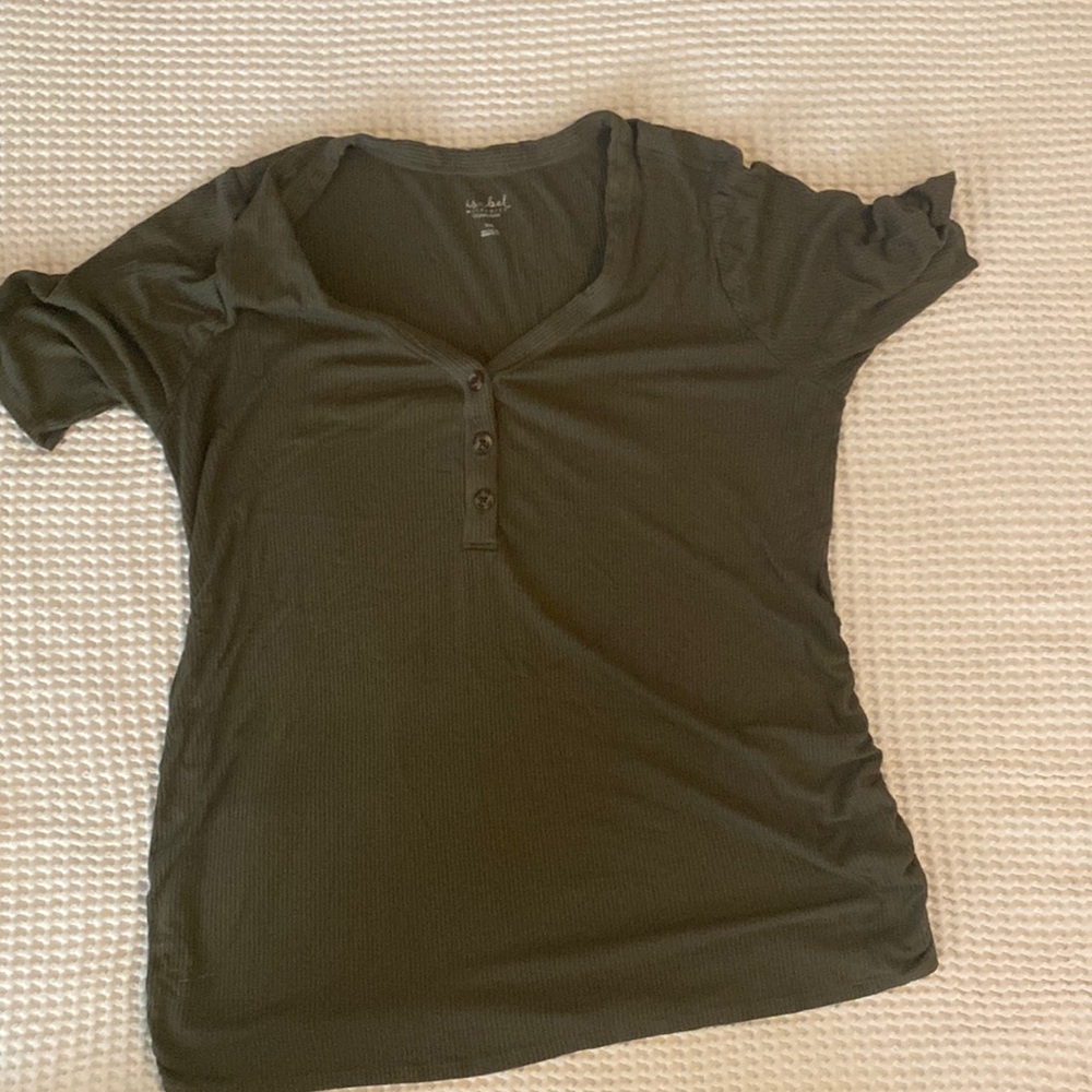 *5 for $20!* Isabell Maternity henely top 3/4 sleeve XXL